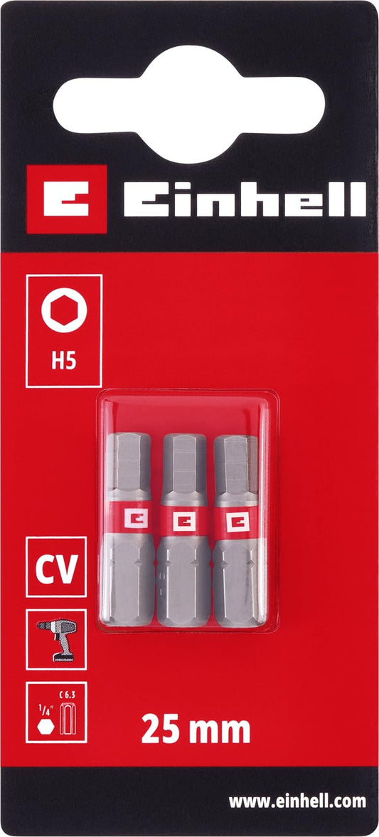 3 Bit Standard 25mm Hex 5