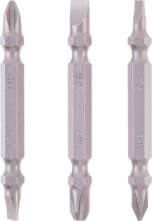 3 Doppelbit Set 65mm PH/Slot