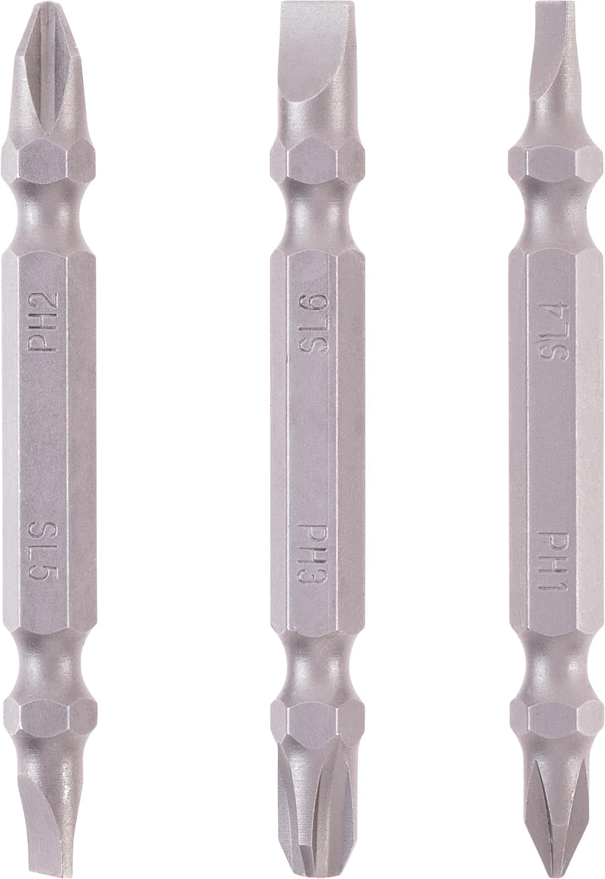3 Doppelbit Set 65mm PH/Slot