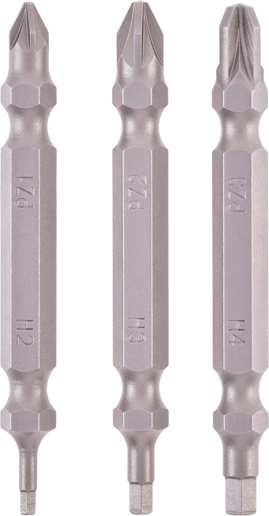 3 Doppelbit Set 65mm PZ/Hex