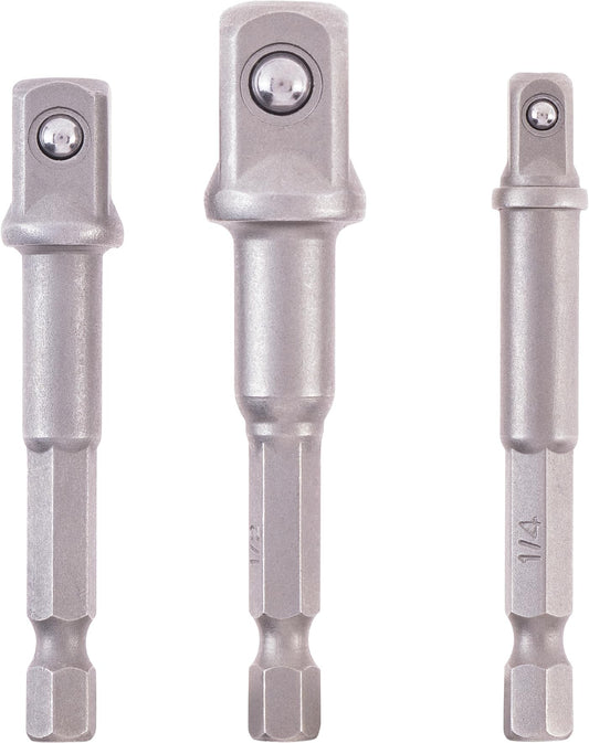 Adapter Set 3tlg.1/4,3/8,1/2