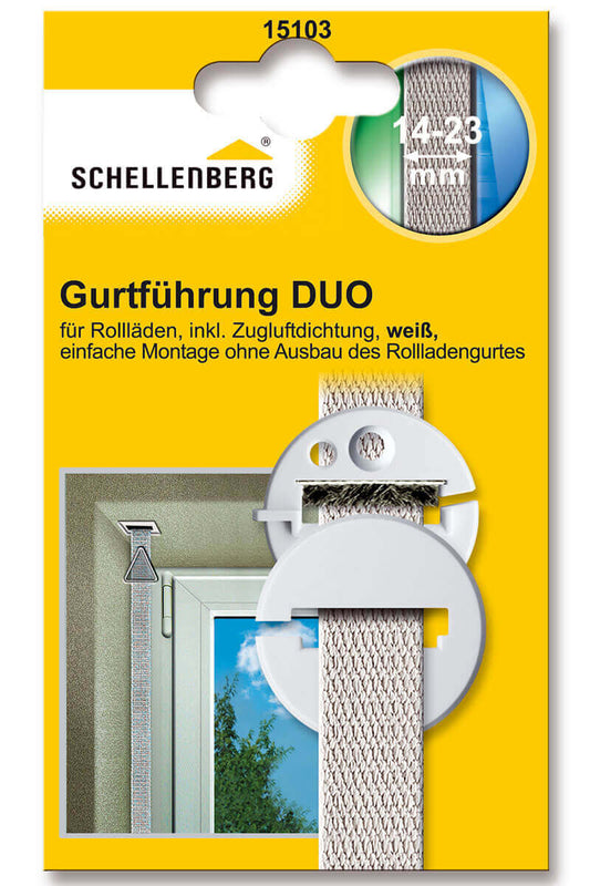Schellenberg Gurtführung für "Mini" und "Maxi" | weiß