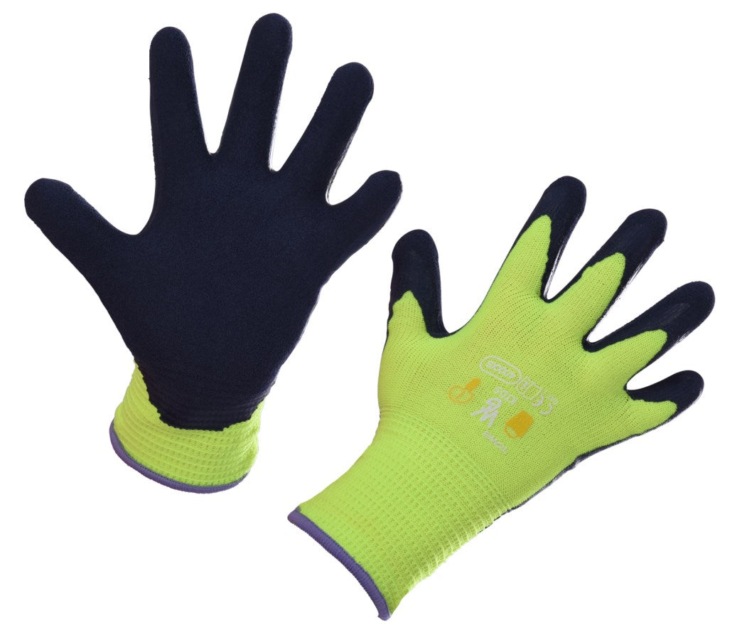 Kerbl Kinderhandschuh Kids | lemongelb [alter 4 - 6 Jahre]