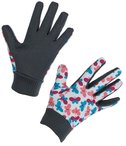 Kerbl Kinderhandschuh Joy | Schmetterling Gr.6 (XS) [alter 8 - 11 Jahre]
