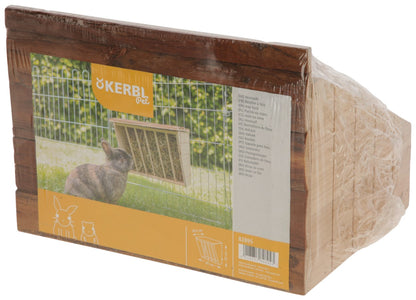 Kerbl Heuraufe XL Nature | 28 x 20,5 x 22 cm