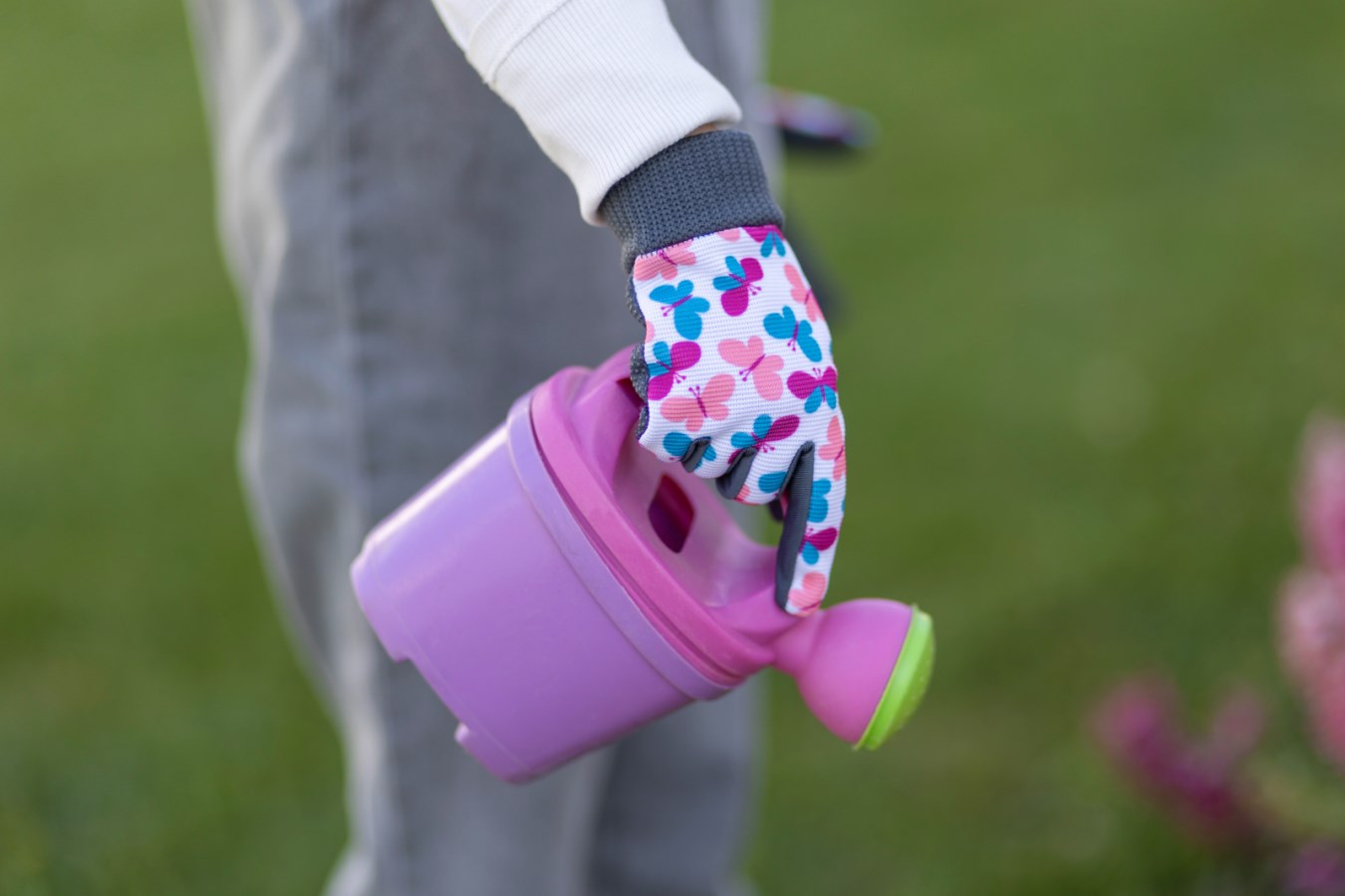 Kerbl Kinderhandschuh Joy | Schmetterling Gr.6 (XS) [alter 8 - 11 Jahre]