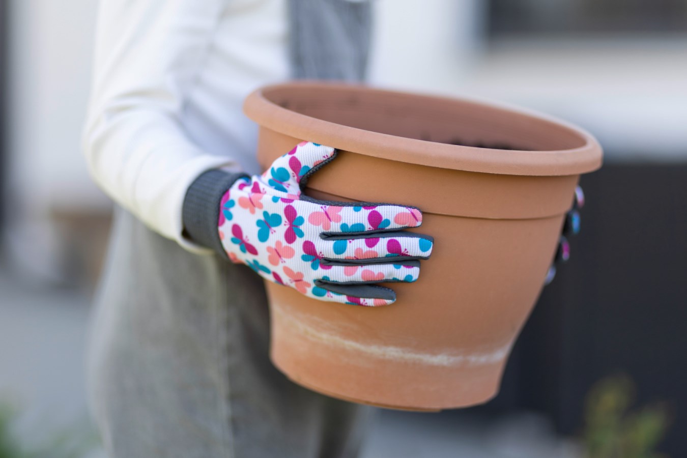 Kerbl Kinderhandschuh Joy | Schmetterling Gr.6 (XS) [alter 8 - 11 Jahre]