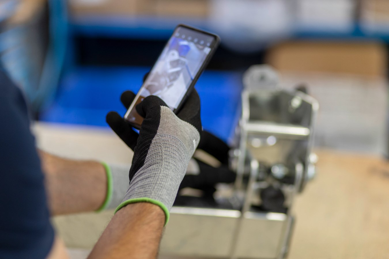 Kerbl Feinstrickhandschuh "SG A187" | Gr. 9 [L]