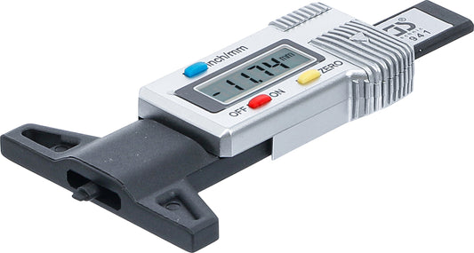 BGS Digital-Reifenprofil-Messschieber 0 - 28 mm | Tiefenmessschieber