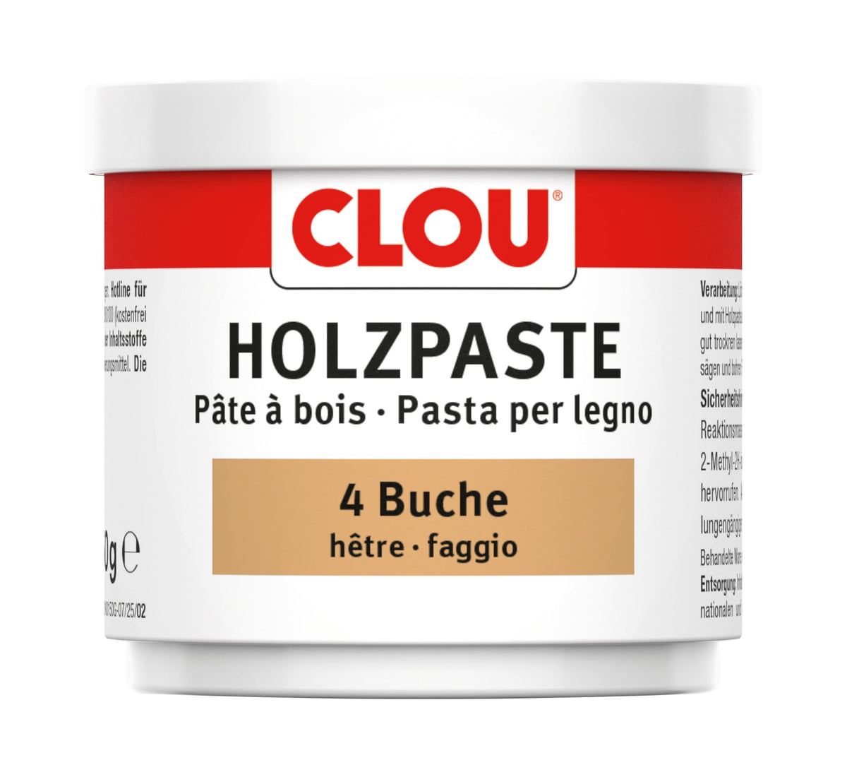 Holzpaste W 4 Buche 150 g