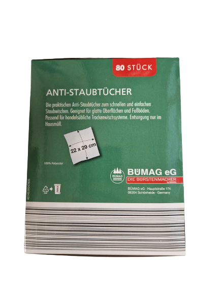 Anti-Staubtücher 80 Stück