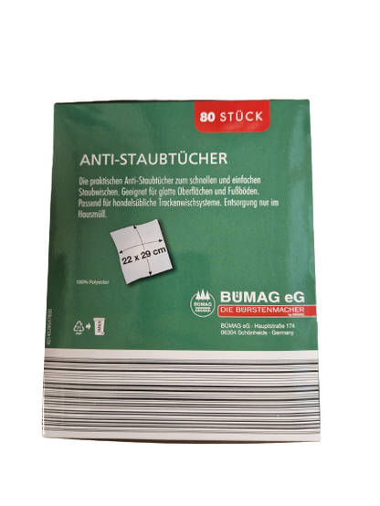 Anti-Staubtücher 80 Stück