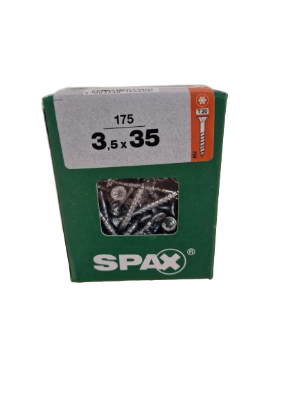 Spax Senkkopf 3,5x35 Torx 175 Stück