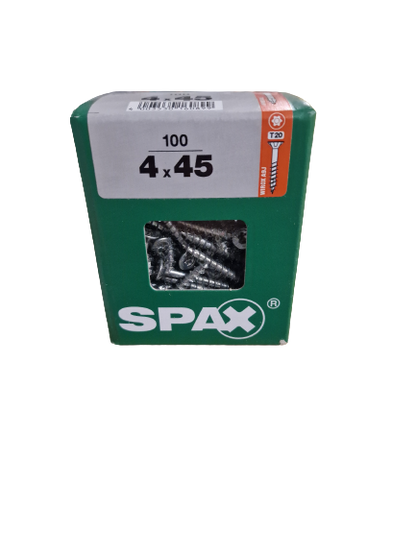 Spax Senkkopf 4x45 Torx 100 Stück