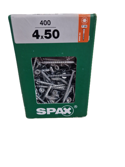 Spax Senkkopf 4x50 Torx 400 Stück