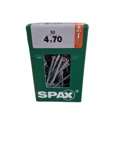 Spax Senkkopf 4x70 Torx 50 Stück