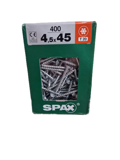 Spax Senkkopf 4,5x45 Torx 400 Stück