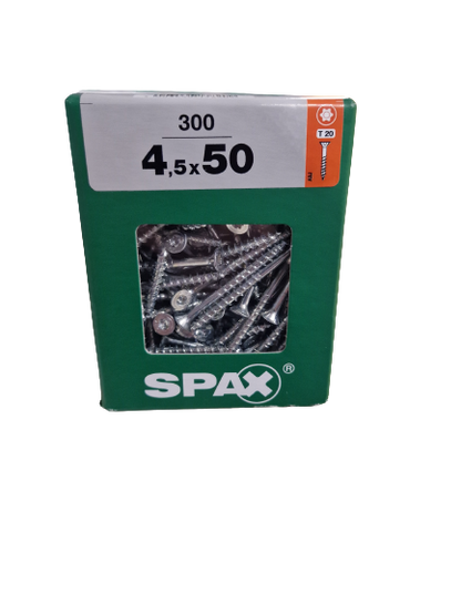 Spax Senkkopf 4,5x50 Torx 300 Stück