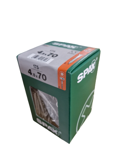 Spax Senkkopf 4,5x70 Torx 175 Stück