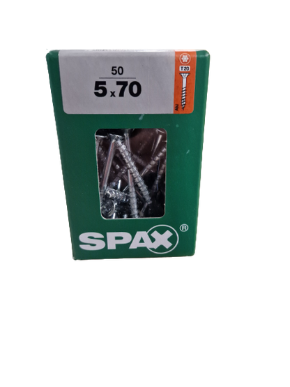 Spax Senkkopf 5x70 Torx 50 Stück