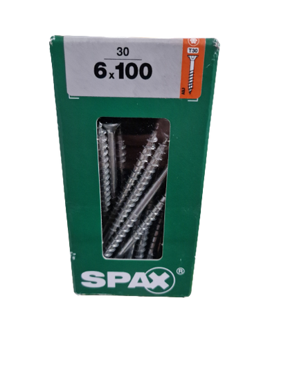 Spax Senkkopf 6x100 Torx 30 Stück