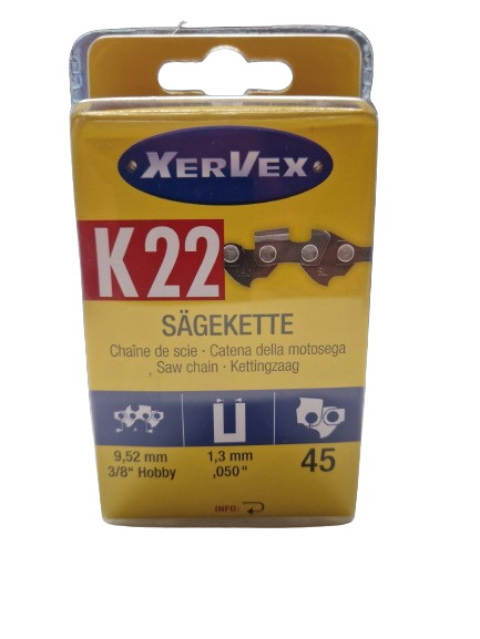 Ersatz-Sägekette K22 | 3/8'' | 1,3mm | 45TG