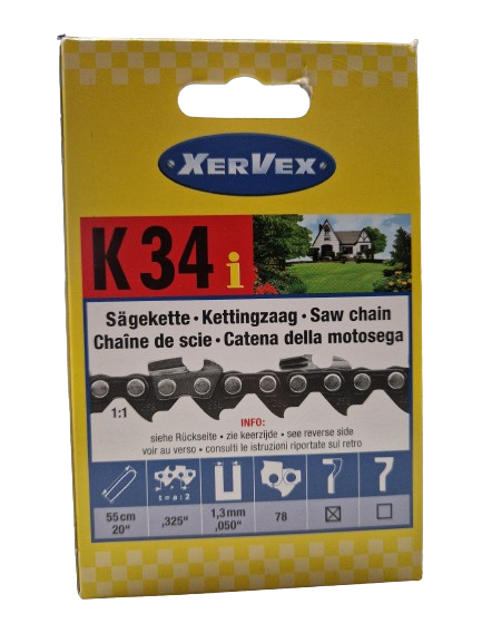 Ersatz-Sägekette K34 | 0,325'' | 1,3mm | 78TG