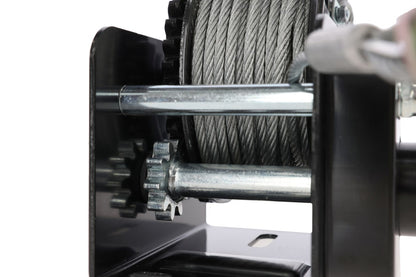 Kerbl Hand-Seilwinde mit 10m Seil ø 5mm | max. Zuglast 360 kg