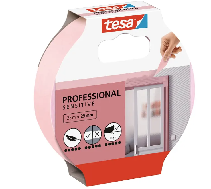 tesa Malerband für Tapeten | 38mm x 25m