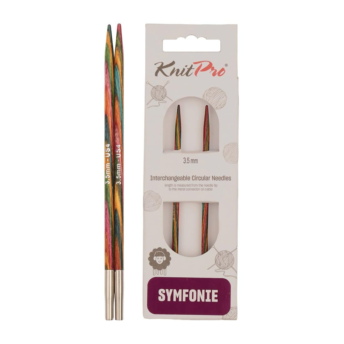 Knit Pro Nadelspitze lang Symfonie