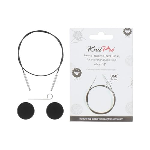 Knit Pro Nadelseil Edelstahl