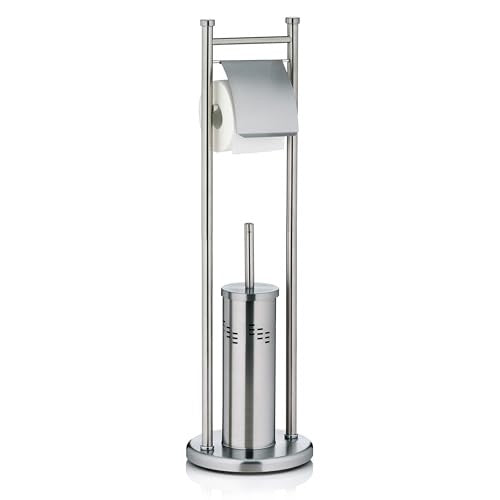 Toilettengarnitur Swing Edelstahl matt