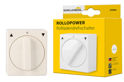 Schellenberg Rolladenschalter Aufputz | weiß