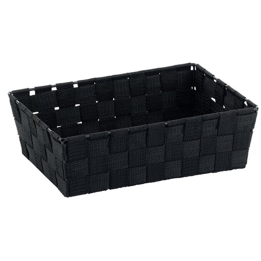 Korb Alvaro PP-Faserband schwarz 29,5x20
