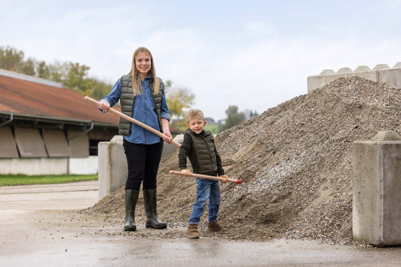 Kerbl Frankfurter Schaufel mit Eschenstiel