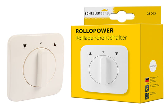 Schellenberg Rolladenschalter Unterputz | weiß