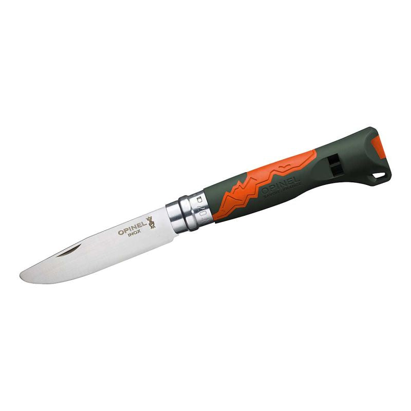 Opinel Nr.7 | "outdoor junior" | grün/orange