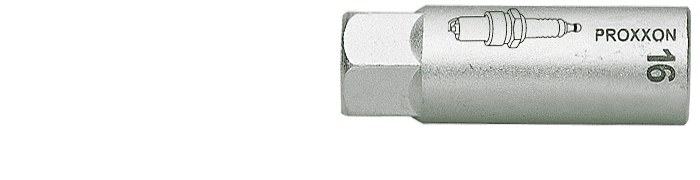 Proxxon 3/8'' Zündkerzennuss, 64 mm | 18 mm