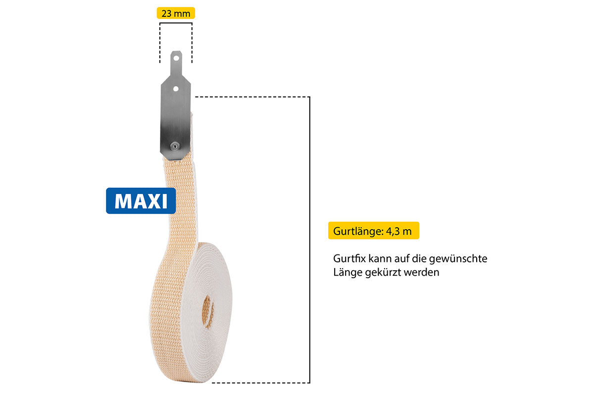 Schellenberg GURTFIX Reparaturset "Maxi" | beige