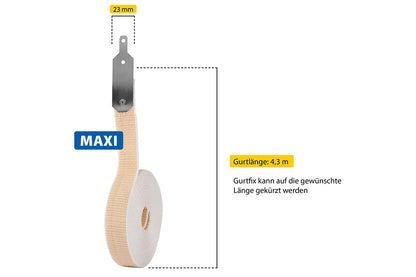 Schellenberg GURTFIX Reparaturset "Maxi" | beige