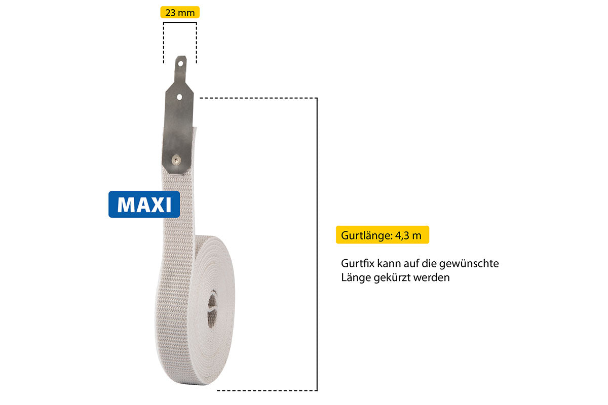 Schellenberg GURTFIX Reparaturset "Maxi" | grau