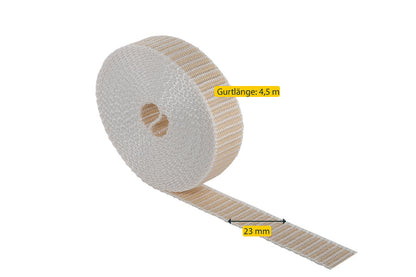 Schellenberg Rolladengurt "Maxi" | 4,5 m lang | beige