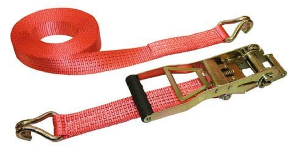 Zurrgurt 2-tlg rot 8m/50mmERGO