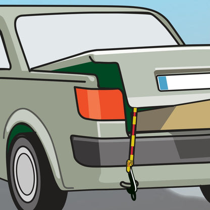 Kerbl Zurrgurtset 16-teilig | mit Box