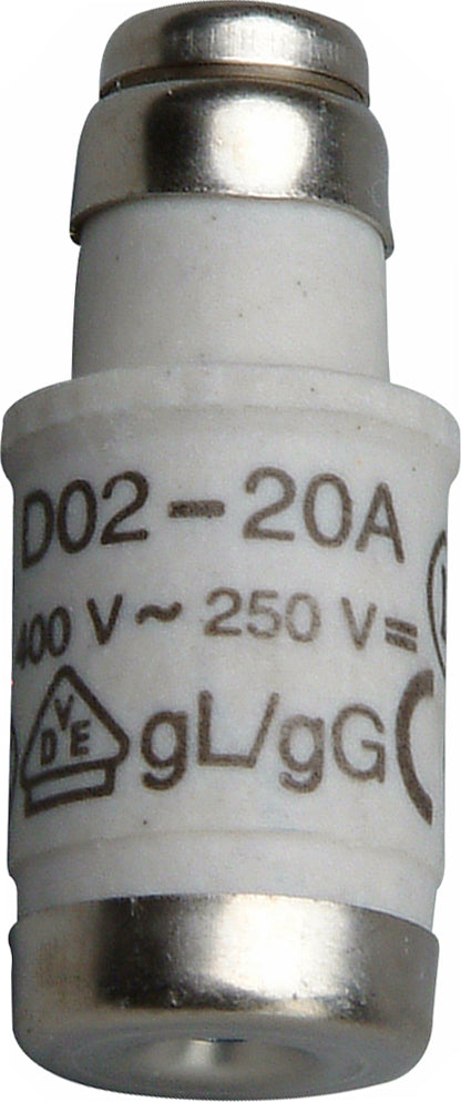 Sicherungseinsatz Neozed | D02 | E18 | 20A | 10 Stück