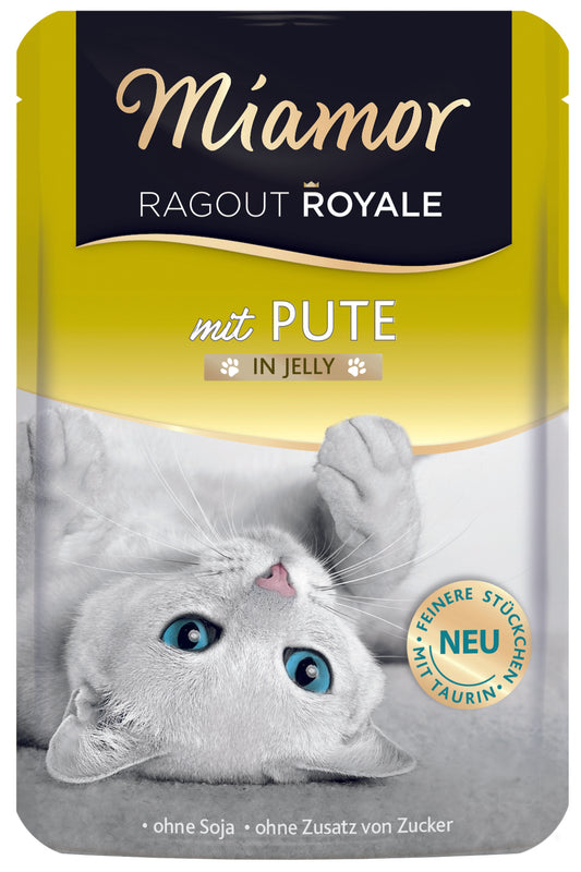 Miamor Ragout Royal Pute, Portionsbeutel 100 g
