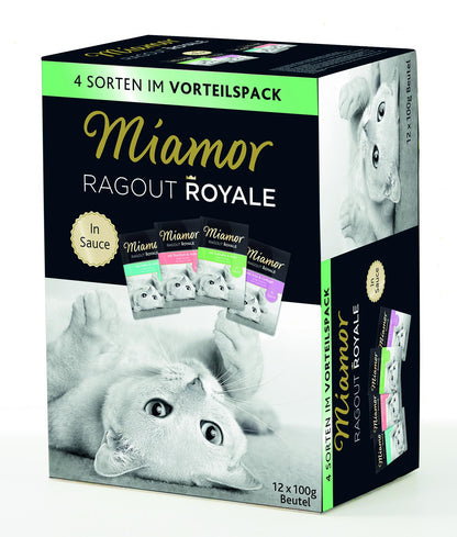 Miamor Ragout Royal in Sauce Mix 12x100g