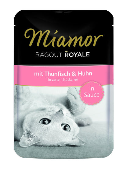 Miamor Ragout Royal in Sauce Thunfisch & Huhn 100 g