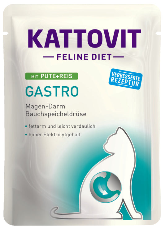 Kattovit Gastro Pute+Reis 85 g