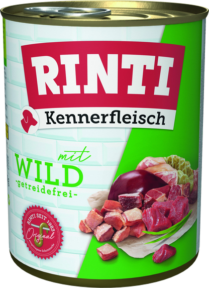 Rinti Kennerfleisch Wild, Dose 800 g
